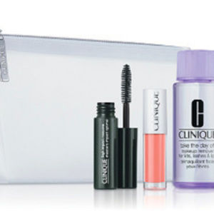 NEW!  CLINIQUE 4 PIECE GIFT BAG SET!